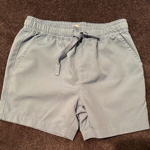 Kids Light Blue Drawstring Shorts
